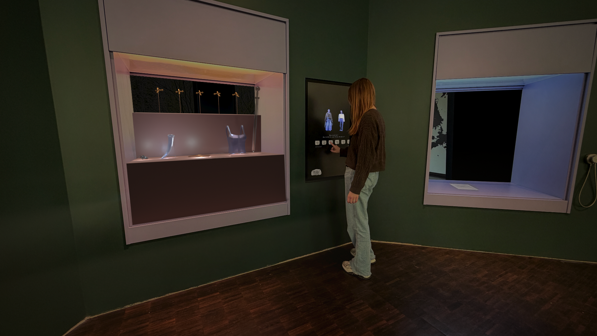Ausstellungsexponat UX Design im Ausstellungskontext